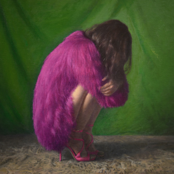 Alex Russell Flint - Sisters painting