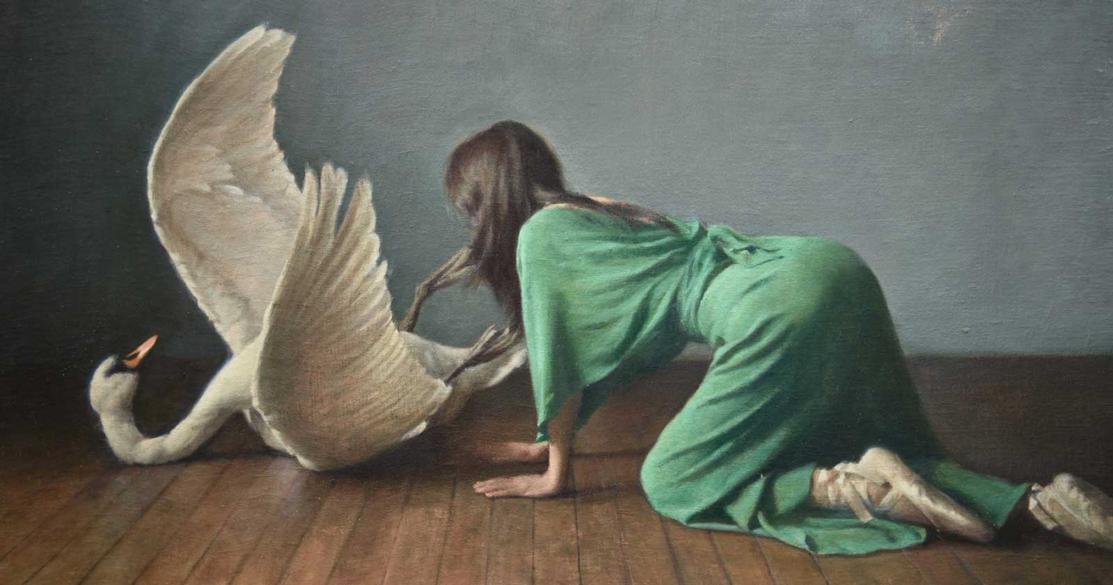Alex Russell Flint painting image