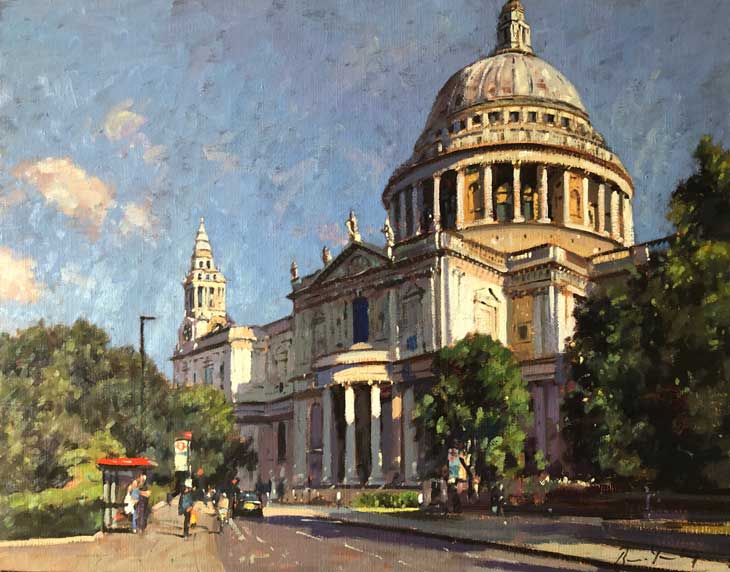 Bruce Yardley painting