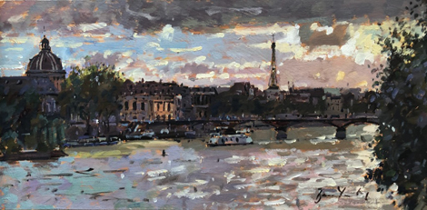 Eiffel Tower from Pont Neuf