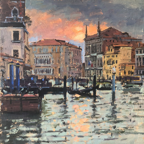 Sunset Over La Volta