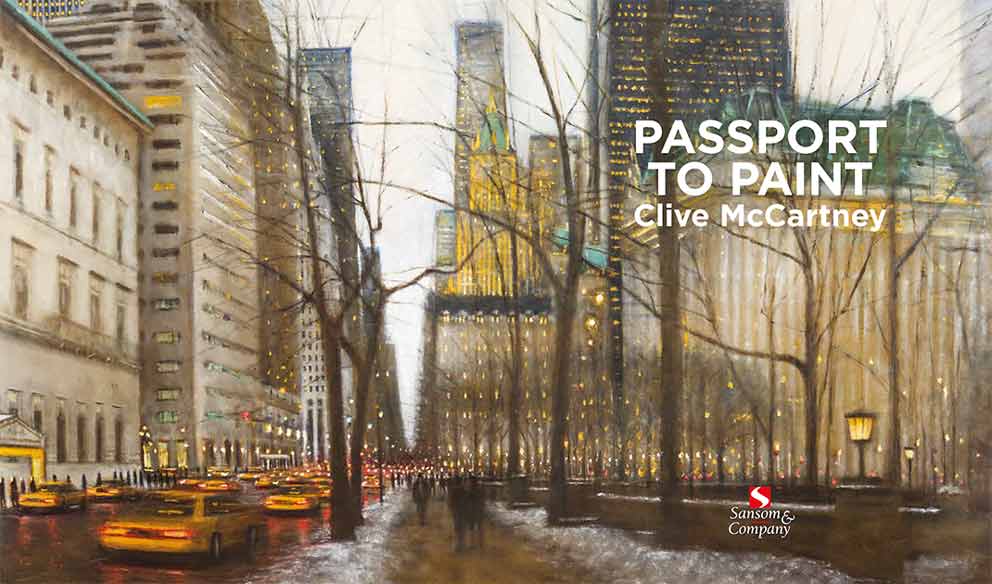 New book by Clive McCartney - Passport to Paint image