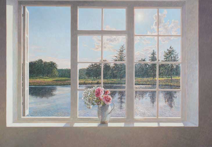 Colin Fraser egg tempura painting image