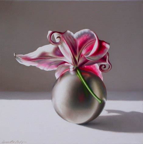 Exercise Ball with a Flower II