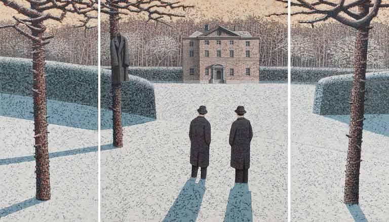 Mark Edwards Artist Painter Surrealist The Blue Wood image