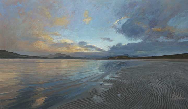 Ramsay Gibb Ben Loyal Low Tide painting