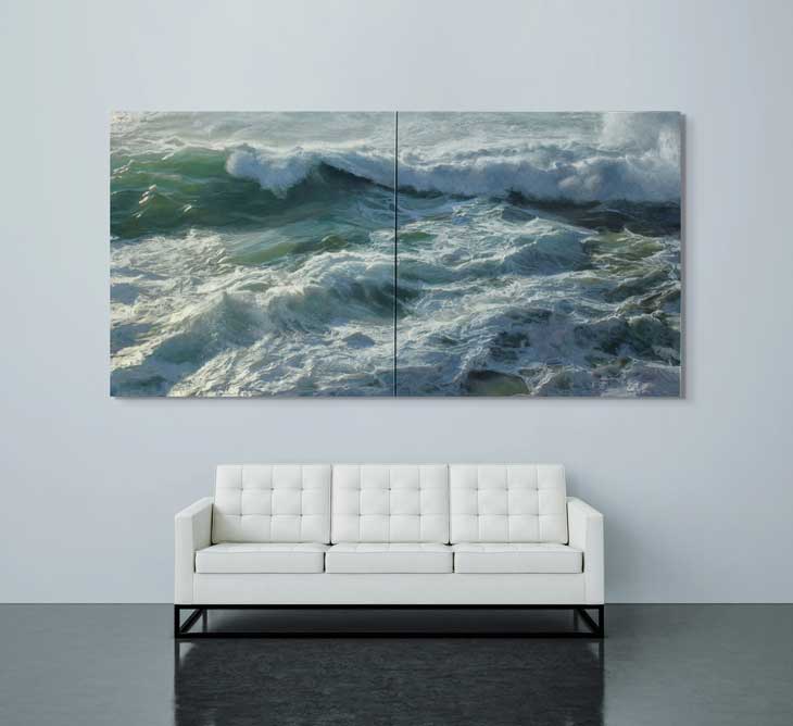 Ramsay Gibb seascape painting image