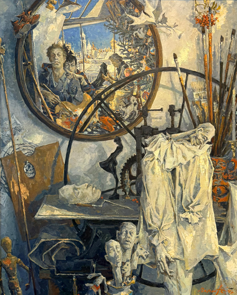 Portrait of the Artist's family in the Studio