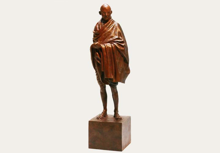 Philip Jackson Gandhi Maquette image