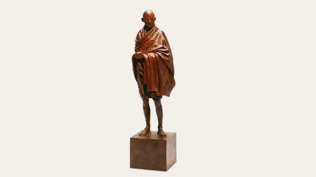 Gandhi maquette image