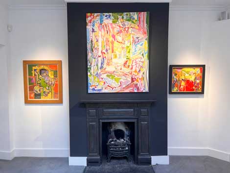 Duplicate of Derek Balmer Works in situ view No.3