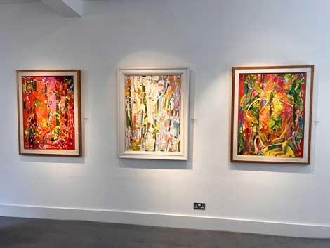 Duplicate of Derek Balmer Works in situ view No.5